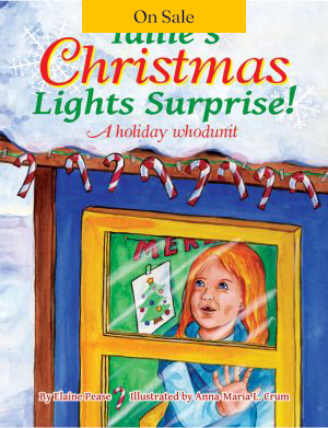 Tallie's Christmas Lights Surprise!