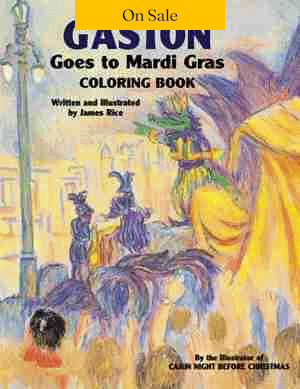 Gaston® Goes to Mardi Gras Coloring Book