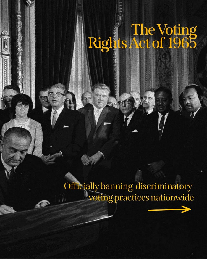On This Day in 1965: The Voting Rights Act Becomes Law