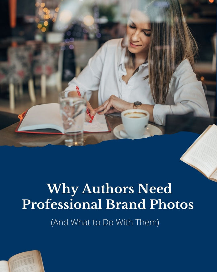 Why Authors Need Professional Brand Photos (And What to Do With Them)