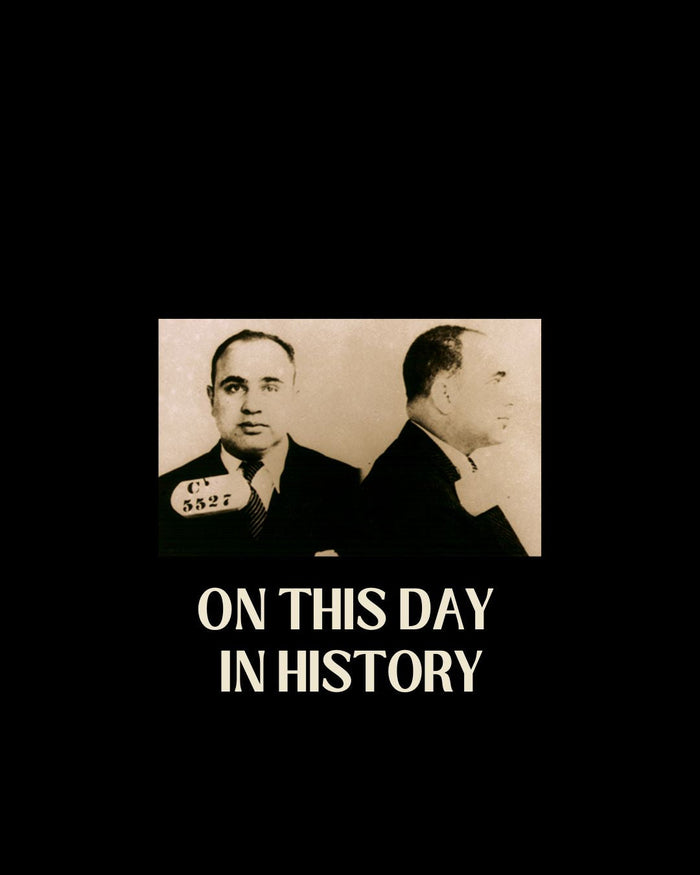 On this day in history: the Day the Law Finally Caught Up with Al Capone