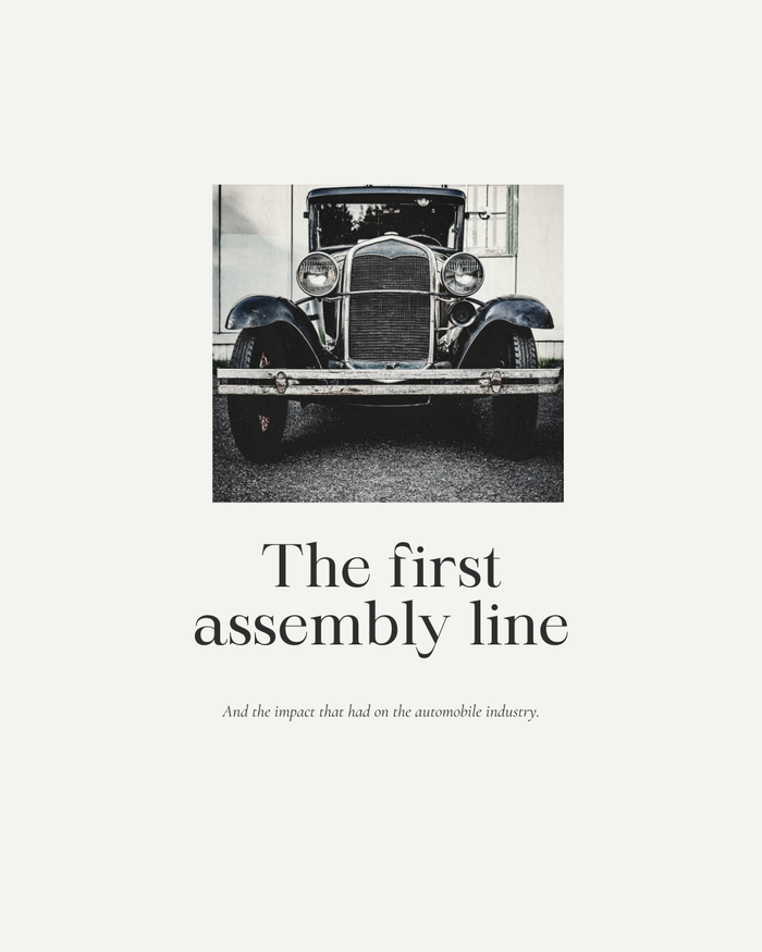 On This Day in History: The Assembly Line That Changed the World