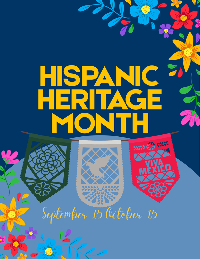 Hispanic Heritage Month poster