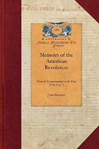Cover image for Memoirs of the American Revolution v2, isbn: 9781429017015