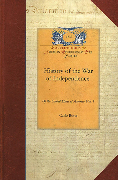 Cover image for History of the War of Independence v1, isbn: 9781429017091