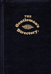 Cover image for Gentleman's Directory, isbn: 9781429098090