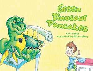 Cover image for Green Dinosaur Pancakes, isbn: 9781455621774