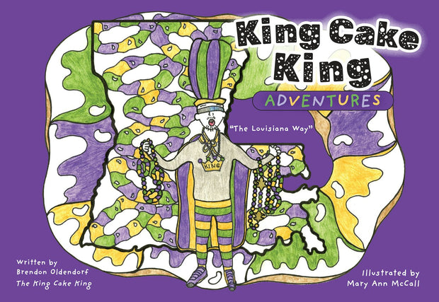Cover image for King Cake King Adventures, isbn: 9781455628476