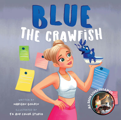 Cover image for Blue the Crawfish, isbn: 9781455628759