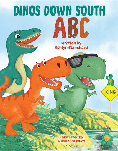 Cover image for Dinos Down South ABC, isbn: 9781455628865