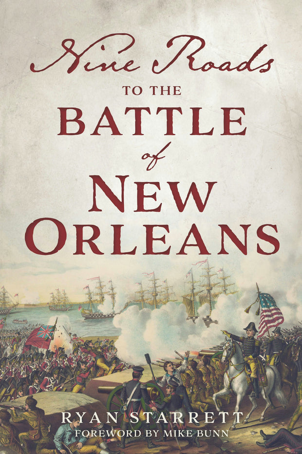 Cover image for Nine Roads to the Battle of New Orleans, isbn: 9781467170376