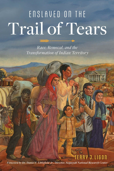 Cover image for Enslaved on the Trail of Tears, isbn: 9781467171540