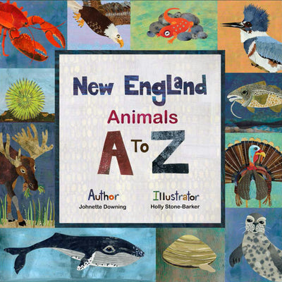 Cover image for New England Animals A to Z, isbn: 9781467196147