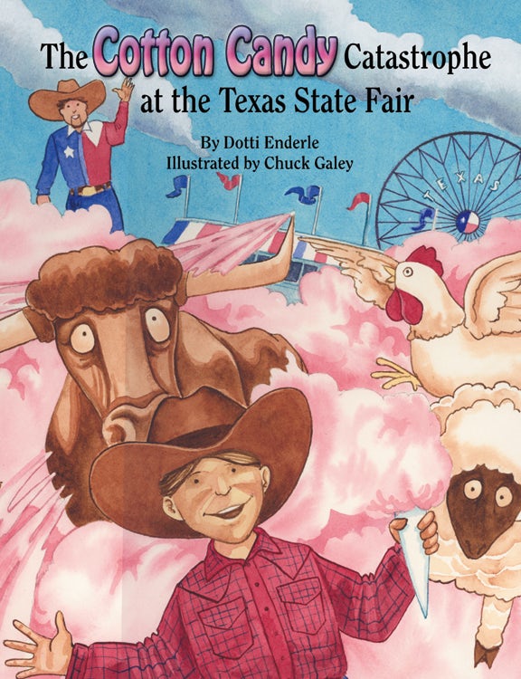 Cover image for The Cotton Candy Catastrophe at the Texas State Fair, isbn: 9781589801899