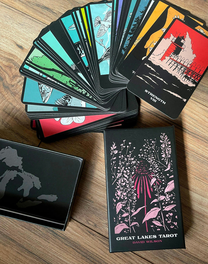 Great Lakes Tarot Deck: David Wilson: 9781953368881: Novelty book